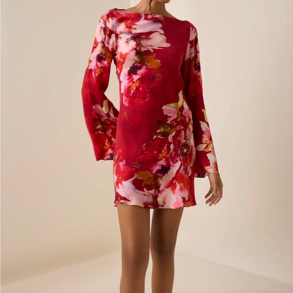 HEMANT & NANDITA Tuhi Mini Dress